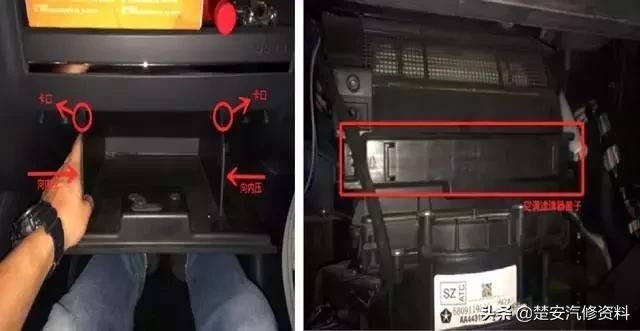 多效汽车空调滤清器在哪个位置,汽车空调滤清器箭头朝上还是朝下