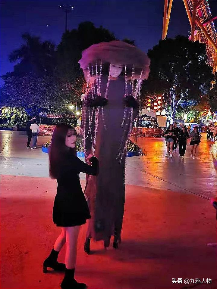 广州长隆万圣节夜晚,广州长隆万圣节群魔出巡