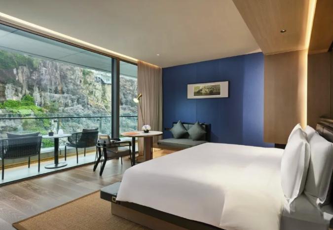 上海深坑酒店房间装修效果图,深坑酒店房似锦后续