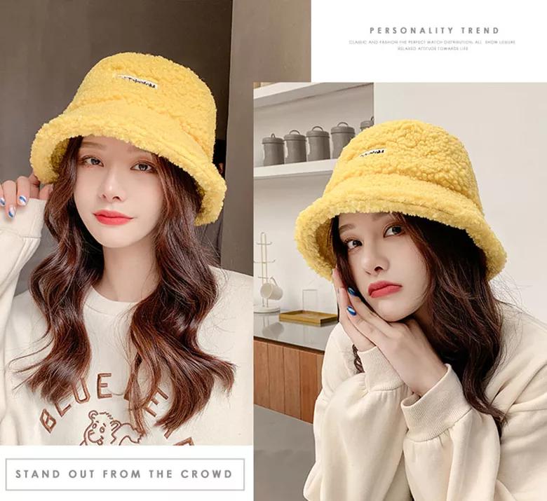 羊羔绒渔夫帽，戴上就会爱上
