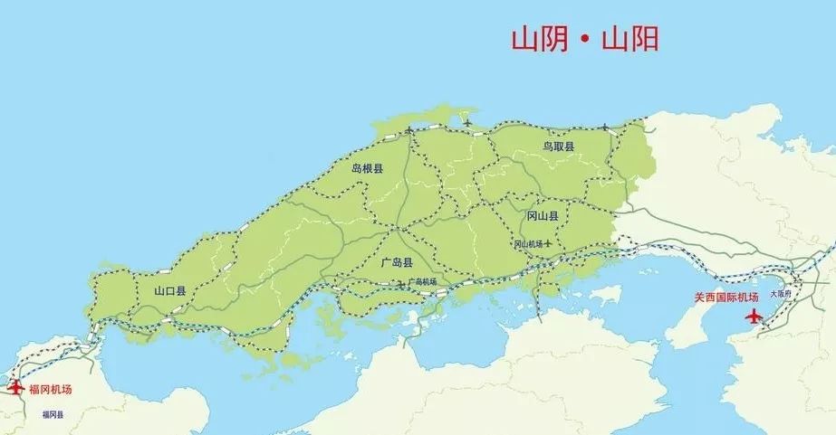 冈山和岛根,发现不一样的风景