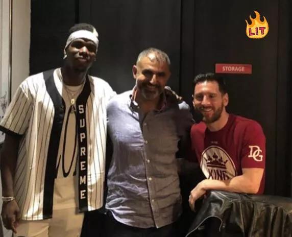 梅西遇到贝克汉姆,梅西和姆巴佩相遇