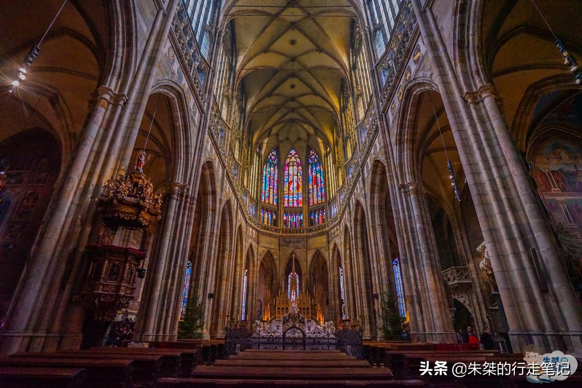 布拉格城堡教堂,布拉格城堡图解