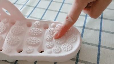 舒服有回弹的拖鞋,超级舒服的居家拖鞋