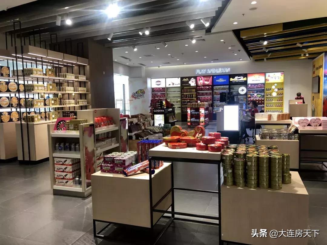 大连市内免税店图片,大连最大的免税店是在恒隆广场吗
