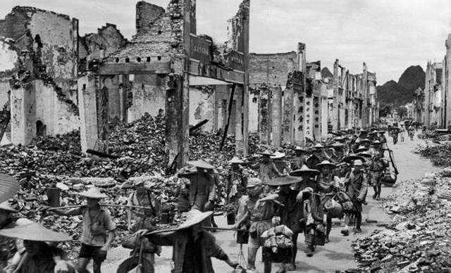 历史上广西狼兵与日军第一次交锋,广西狼兵打日军真实影像