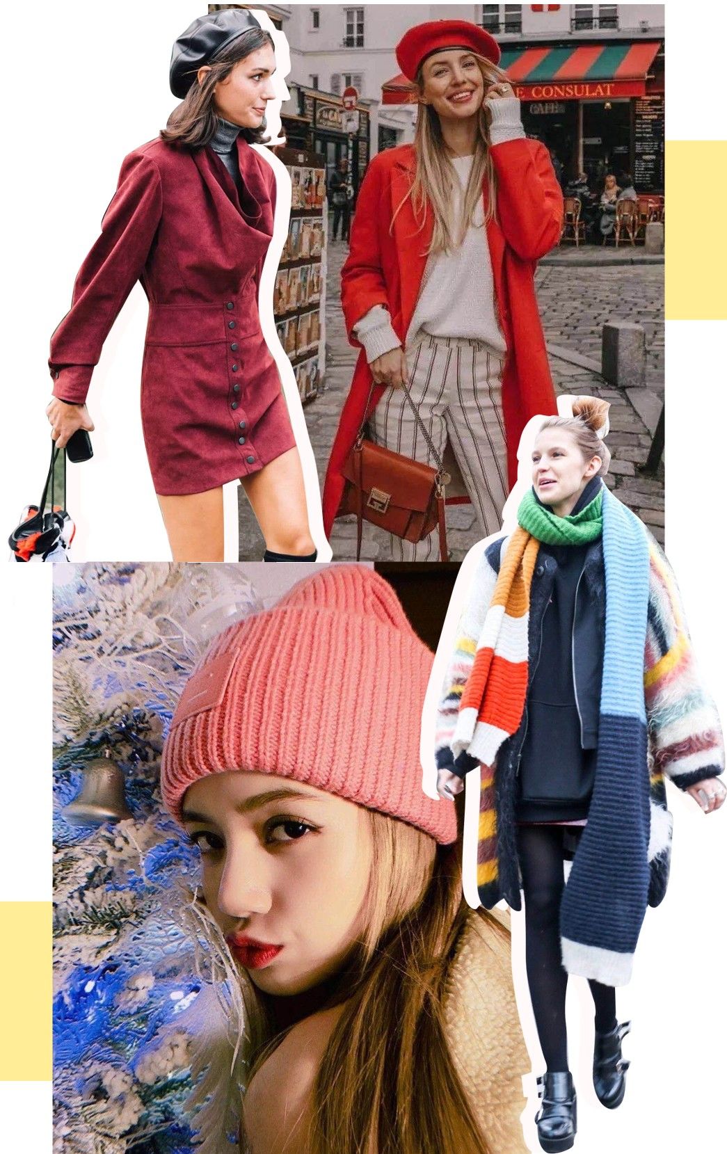 欧阳娜娜同款绿毛衣,欧阳娜娜同款红色毛衣