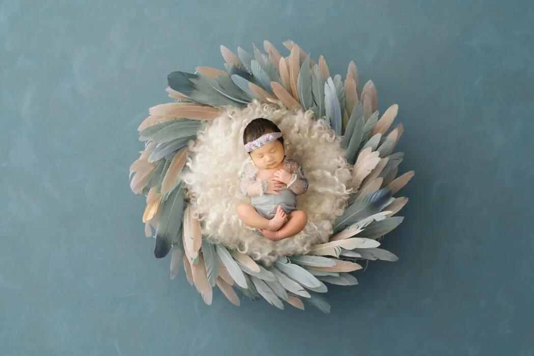 免费上门拍满月照套路,新生儿满月照免费