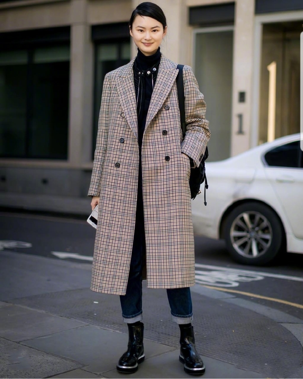 韩国直筒裤,韩系直筒裤穿搭