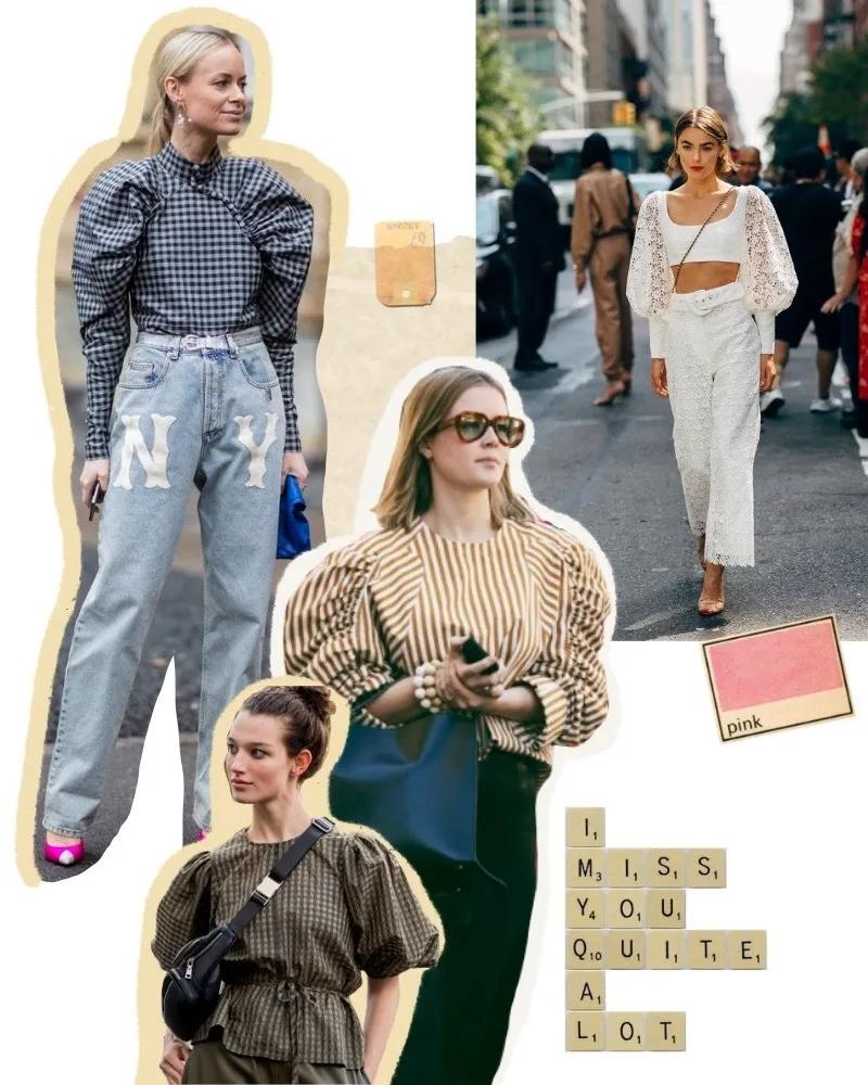 今年风头不减的泡泡袖如何穿,泡泡袖胳膊松紧怎么改不显壮