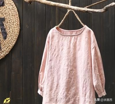 百搭棉麻衬衫,文艺风棉麻衬衫