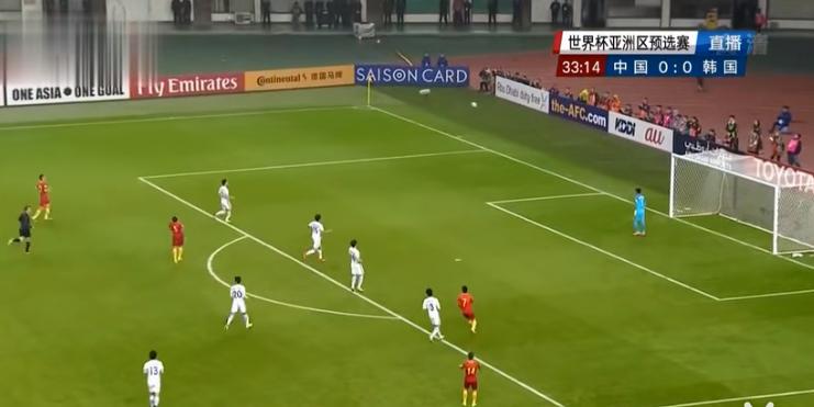 世预赛中国国足主场1-0战胜韩国,2017年世预赛中国1比0韩国队