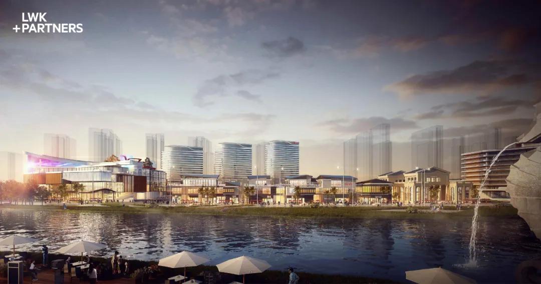 LWK梁黄顾|中山欢乐海岸购物中心及公寓设计方案出炉