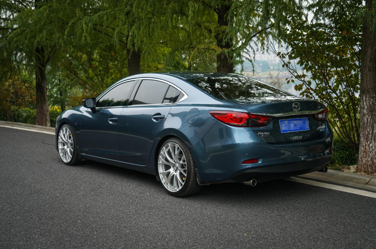 马自达阿特兹改装绞牙避震价格,2018款马自达阿特兹2.5轮毂改装