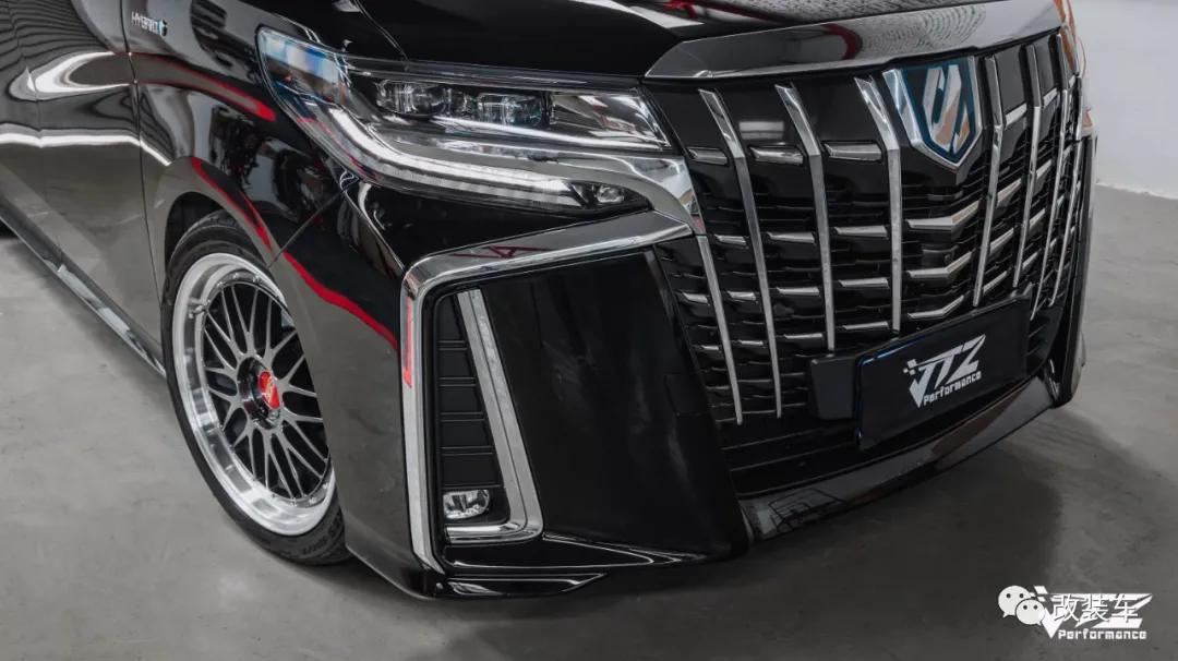 改装超帅埃尔法,普通埃尔法改装世纪版