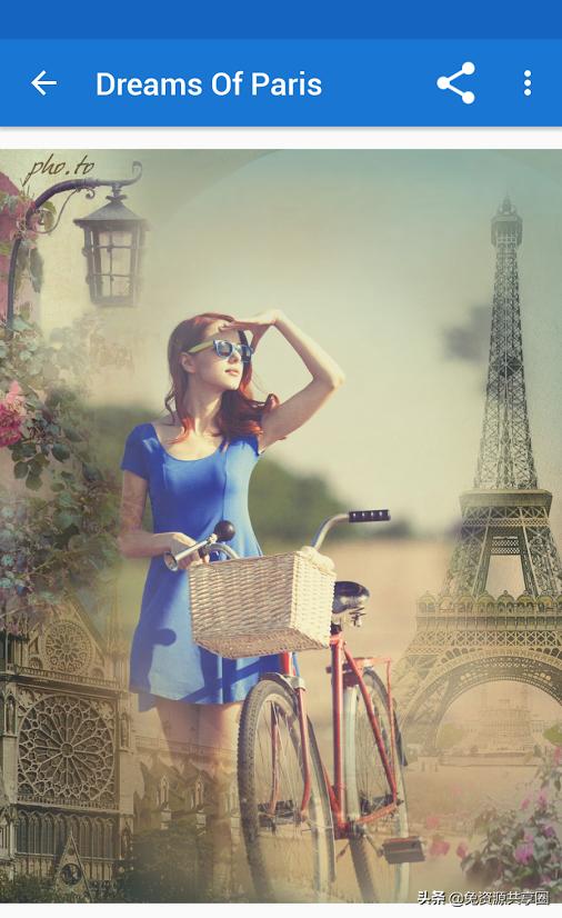 趣味照片制作软件,照片变油画特效p图软件