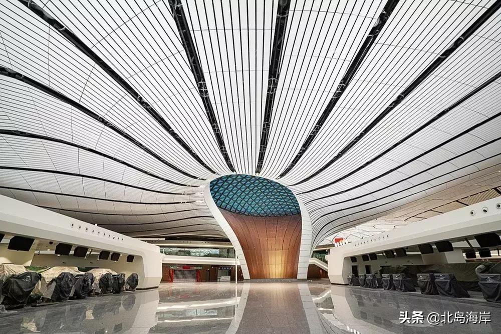 北京大兴机场建设进度照片,北京大兴机场内部高清图片