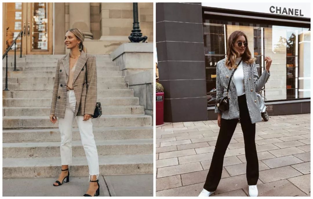 永不淘汰的格纹元素,格纹重塑经典复古摩登风强烈来袭