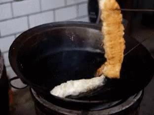 吃油条能刺伤食道吗,吃天津大油条