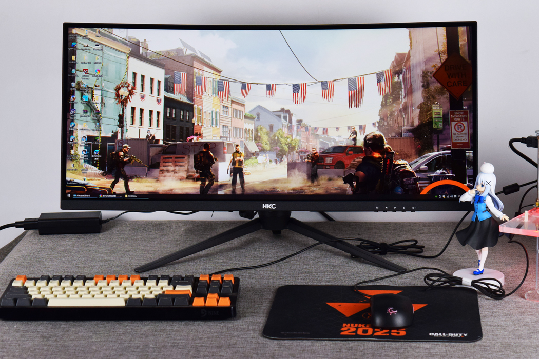 千元hkc显示器,千元带鱼屏显示器