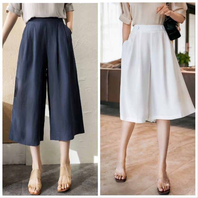 高腰裤搭配上衣显个子高,高腰裤搭配的上衣一整套秋冬款