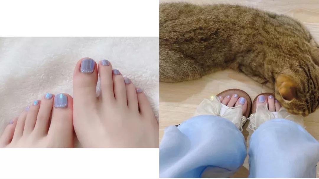 十个手指不同款式美甲随意发挥,大粗手适合的美甲简单款式