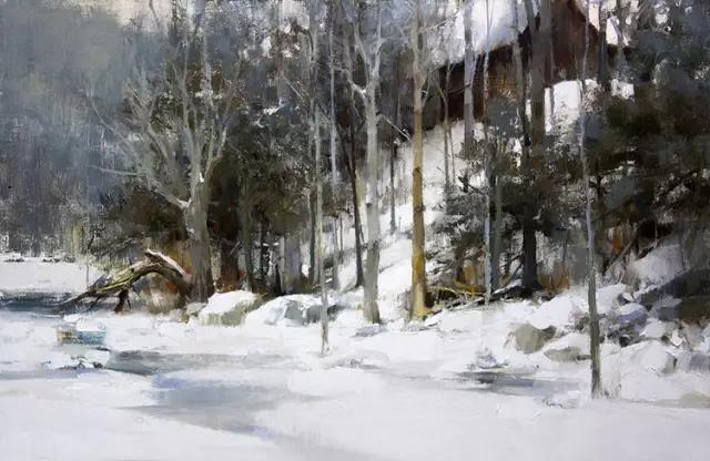 中俄友好美术作品,俄罗斯画家的油画艺术美到极致