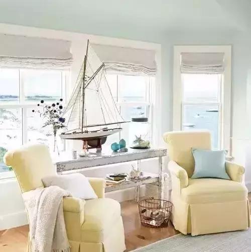 阳台窗帘加窗幔效果,千鸟格窗帘加窗幔