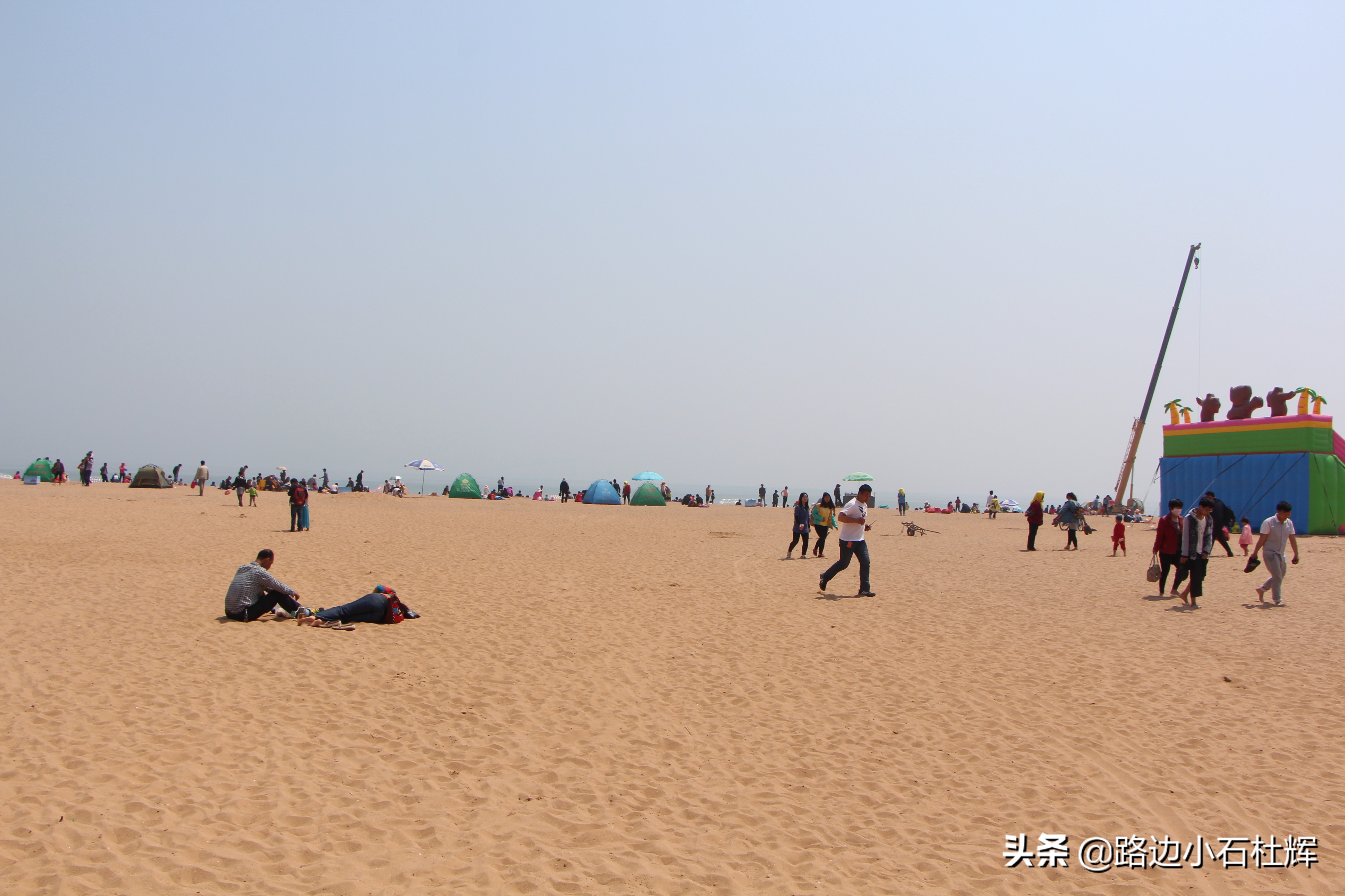 青岛黄岛记忆,青岛金沙滩景色图