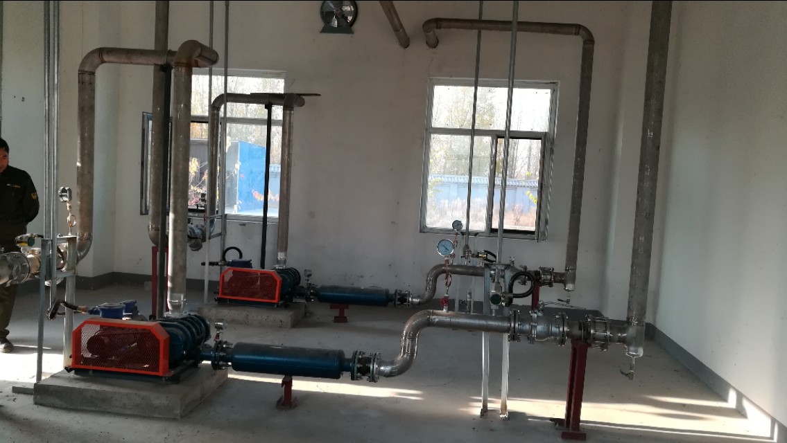 沼气热燃机,内燃式沼气燃烧器