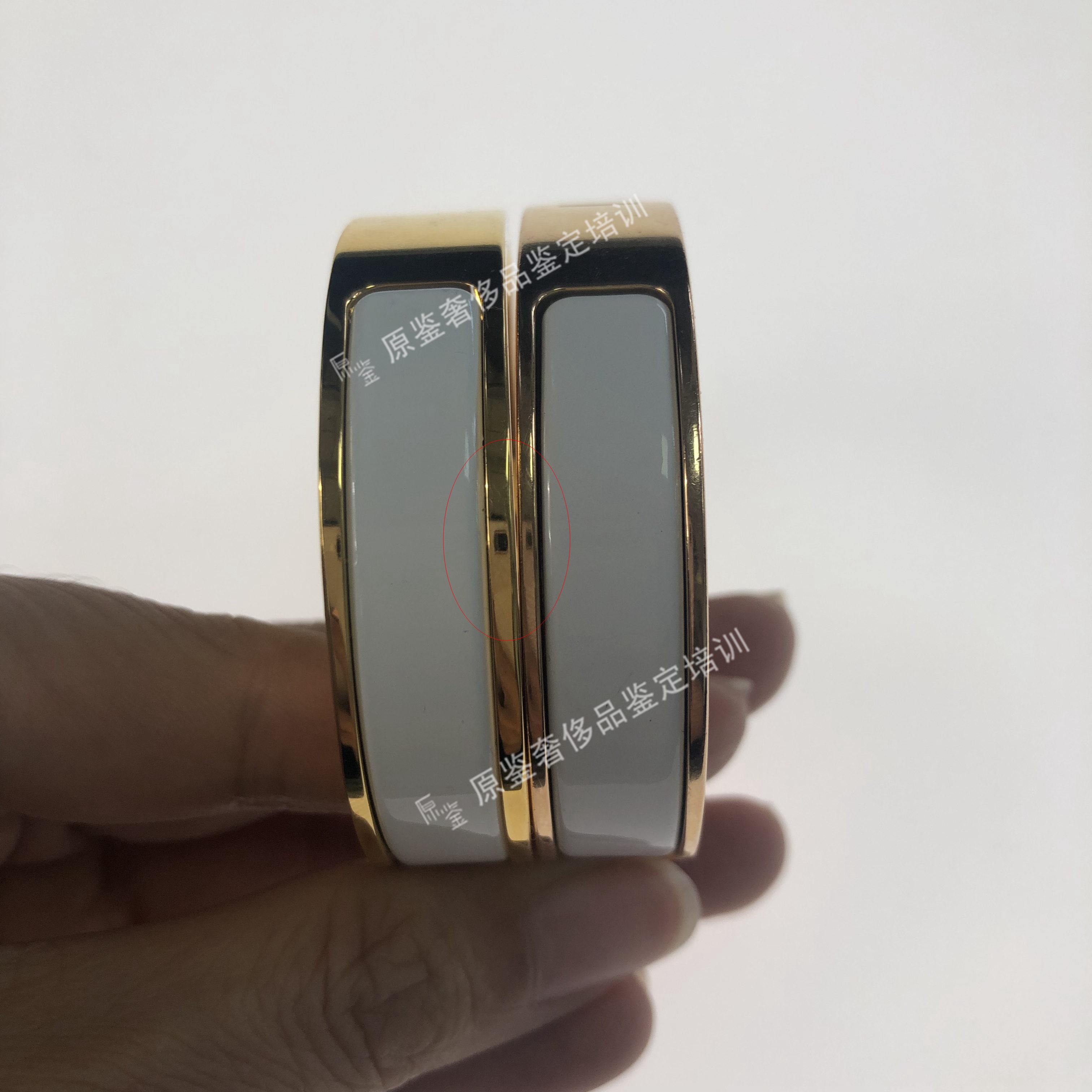 爱马仕h手镯真假鉴定图解,中检奢侈品鉴定报告真伪