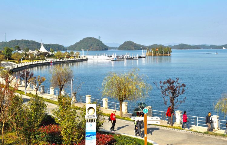 庐山西海沧海桑田岛,庐山西海之岛美景