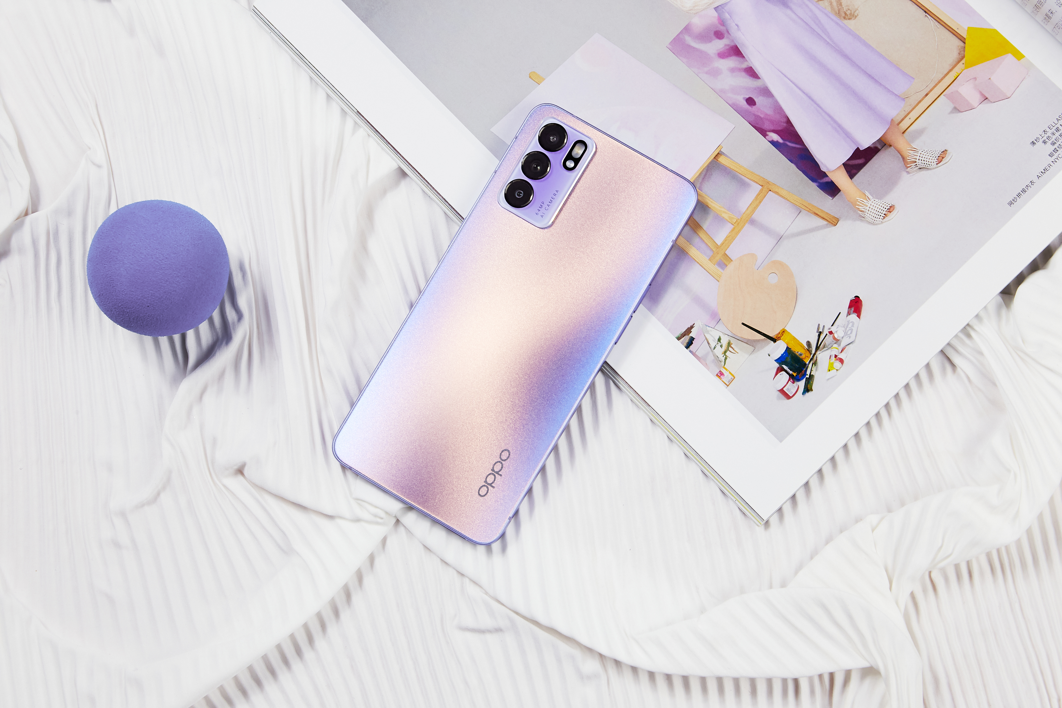 opporeno6星黛紫有夜光镜头吗,opporeno6星黛紫上手体验