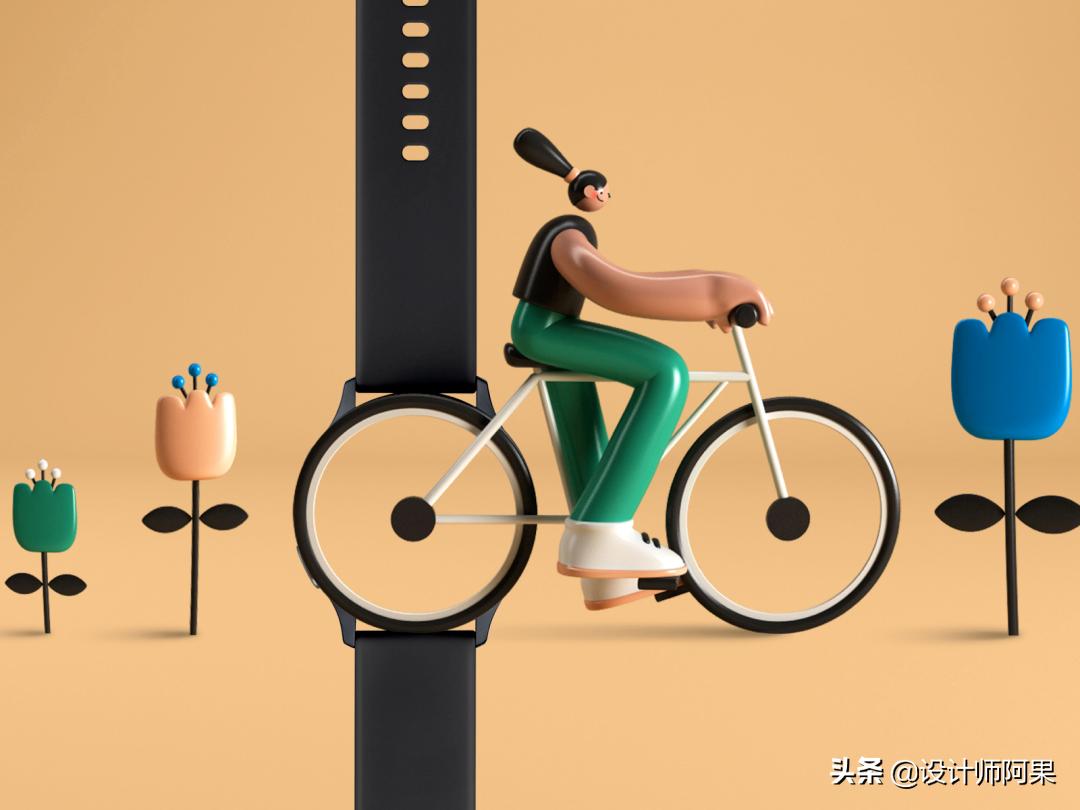 当插画师学会C4D简直太无敌啦!全套C4D角色动画教程+素材免费领