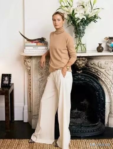 秋冬小黑裤子穿搭小个子,秋冬高级感穿搭裤子直筒裤