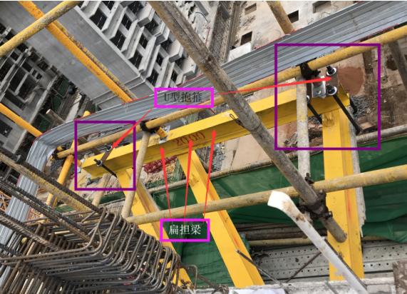 新型悬挑脚手架孔洞不漏水,新型悬挑脚手架如何预埋