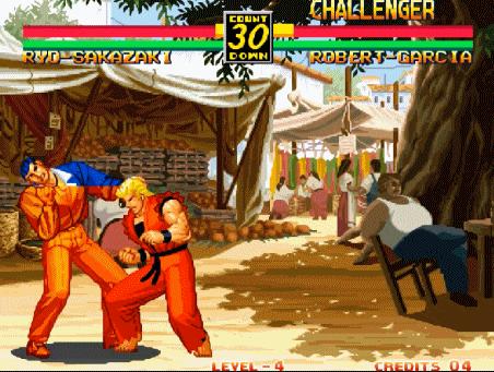 龙虎之拳3全角色超必杀,街机游戏龙虎之拳游戏视频