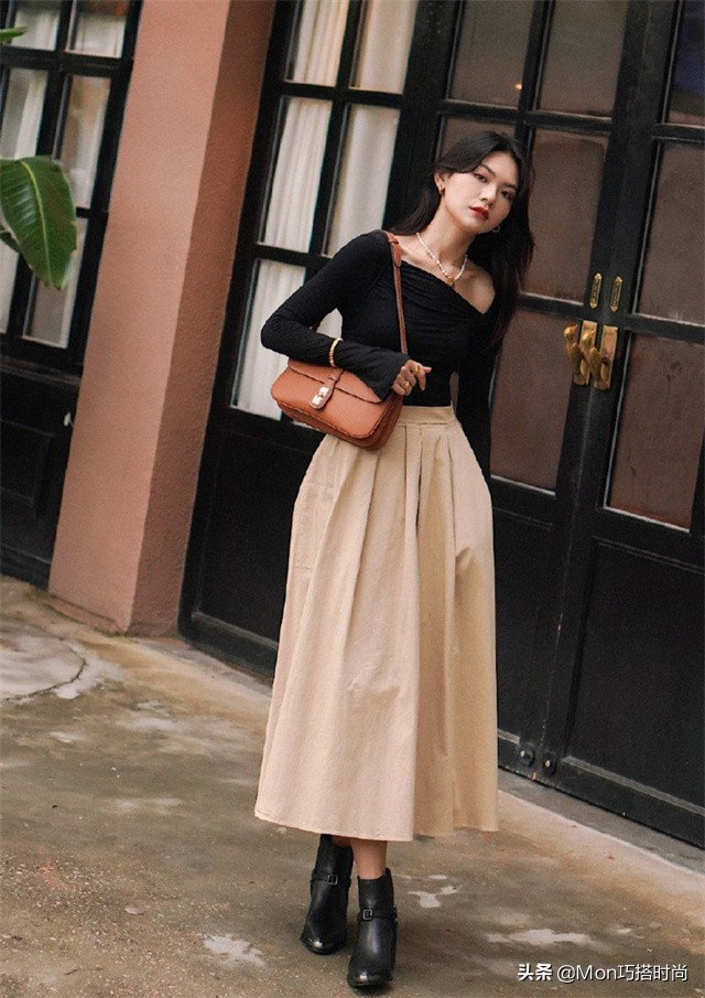 脚型不好穿什么靴子,高跟修饰脚型的长靴子