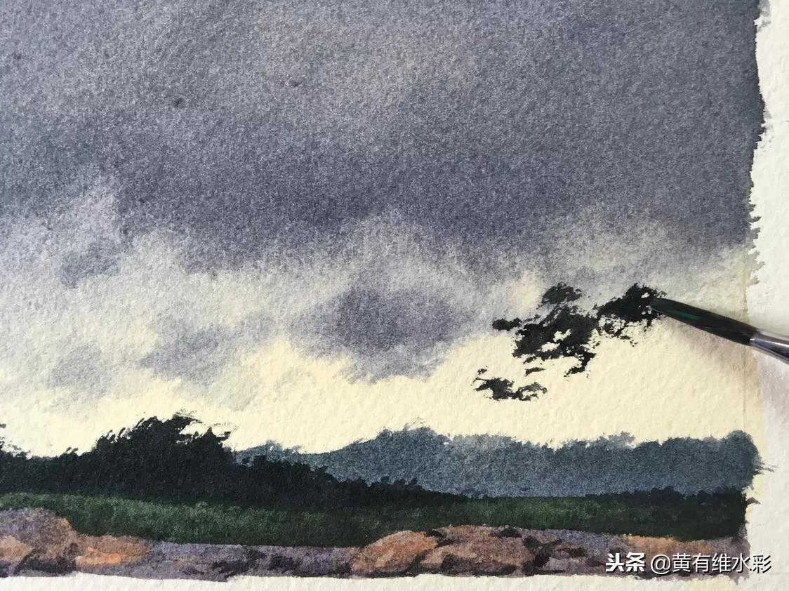 画云100种画法,零基础学画云朵怎么画好