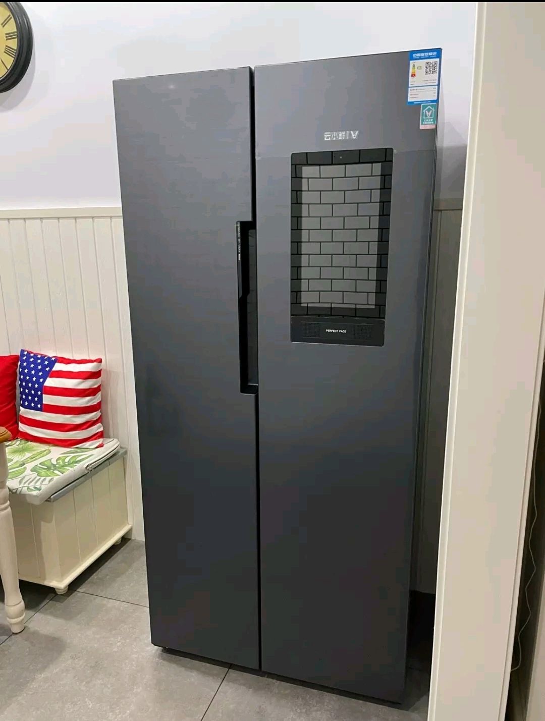 云米互动大屏冰箱评测,云米智能冰箱功能介绍