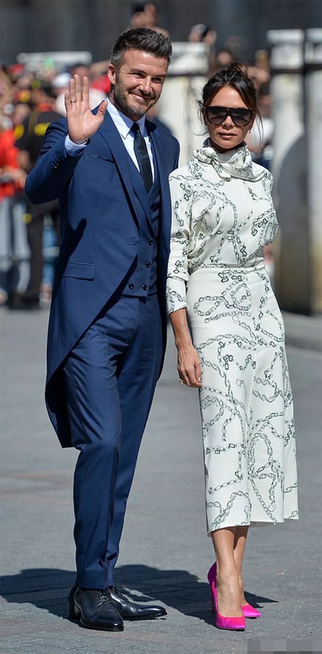 贝嫂和梅根,贝嫂与小贝