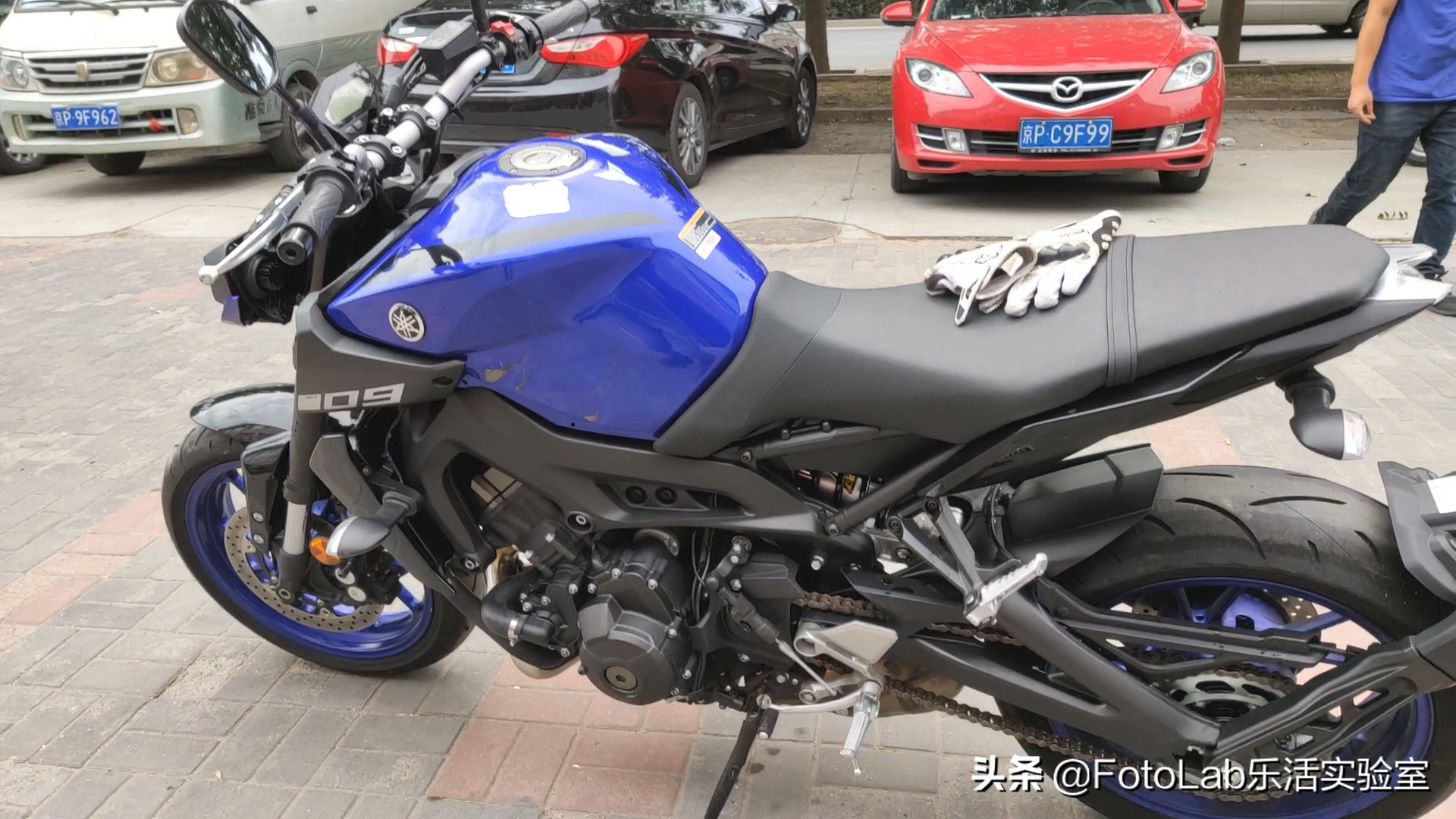 雅马哈扭力大师mt09新版,无马力限制雅马哈mt09极速测试