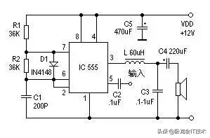 555定时器的基本使用方法,555定时器有哪些方面的应用