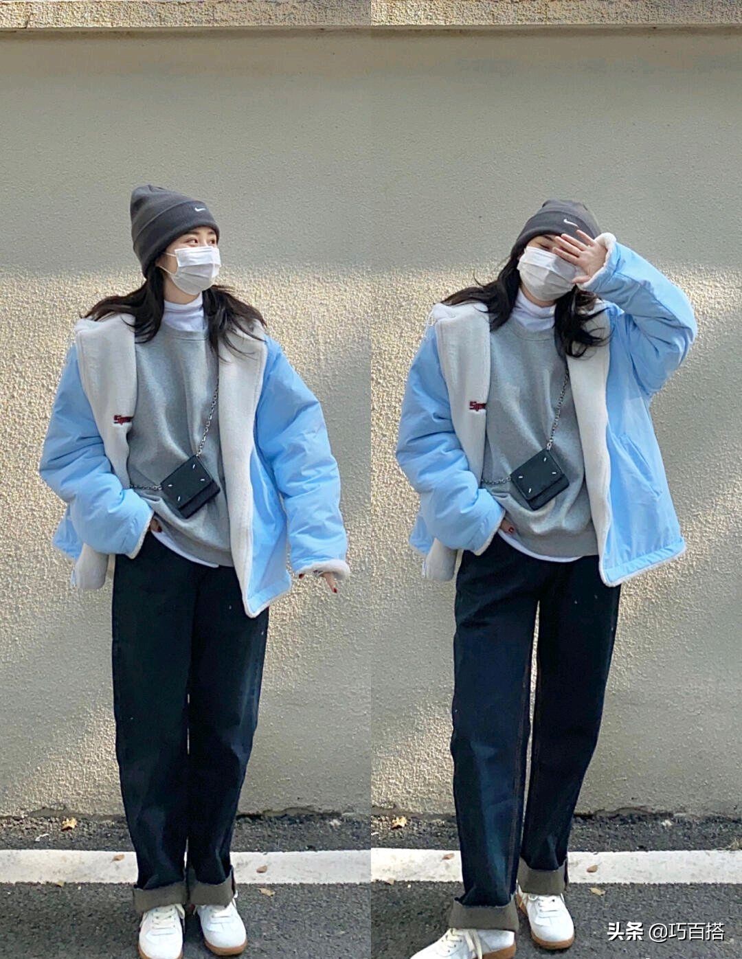 冬日保暖系穿搭指南！时尚又养眼的棉服搭配，零下也能hold住