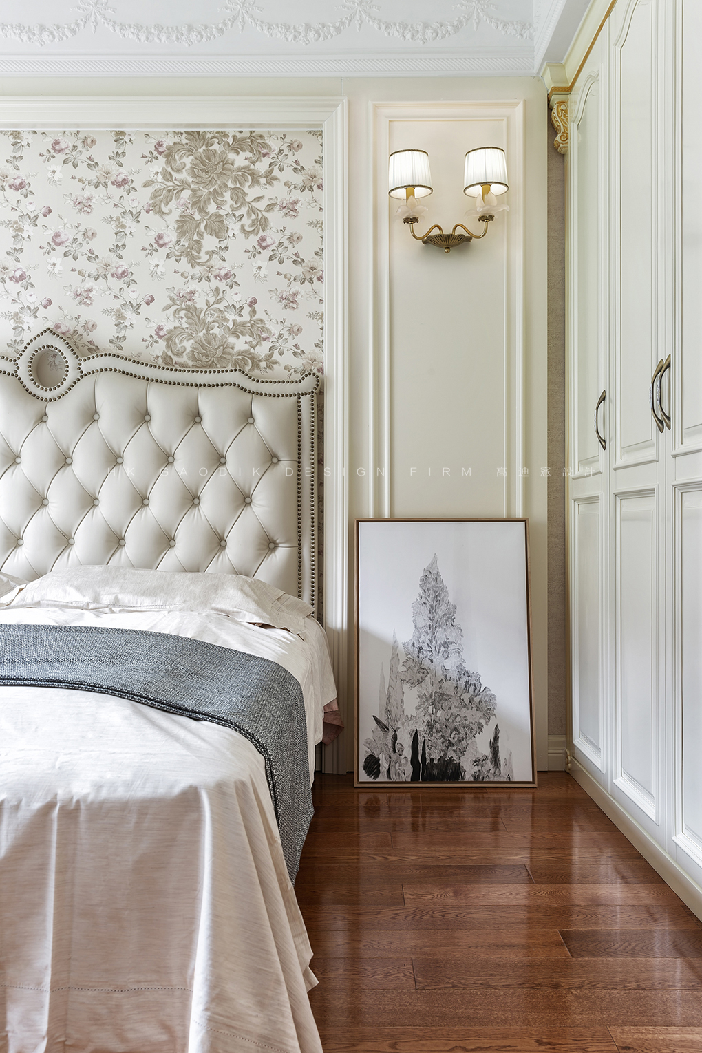 高迪愙实景|护墙板+石膏线，没有软装也超美！