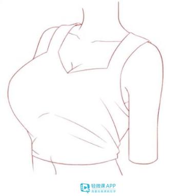 插画褶皱教程,手把手画衣服褶皱画法技巧