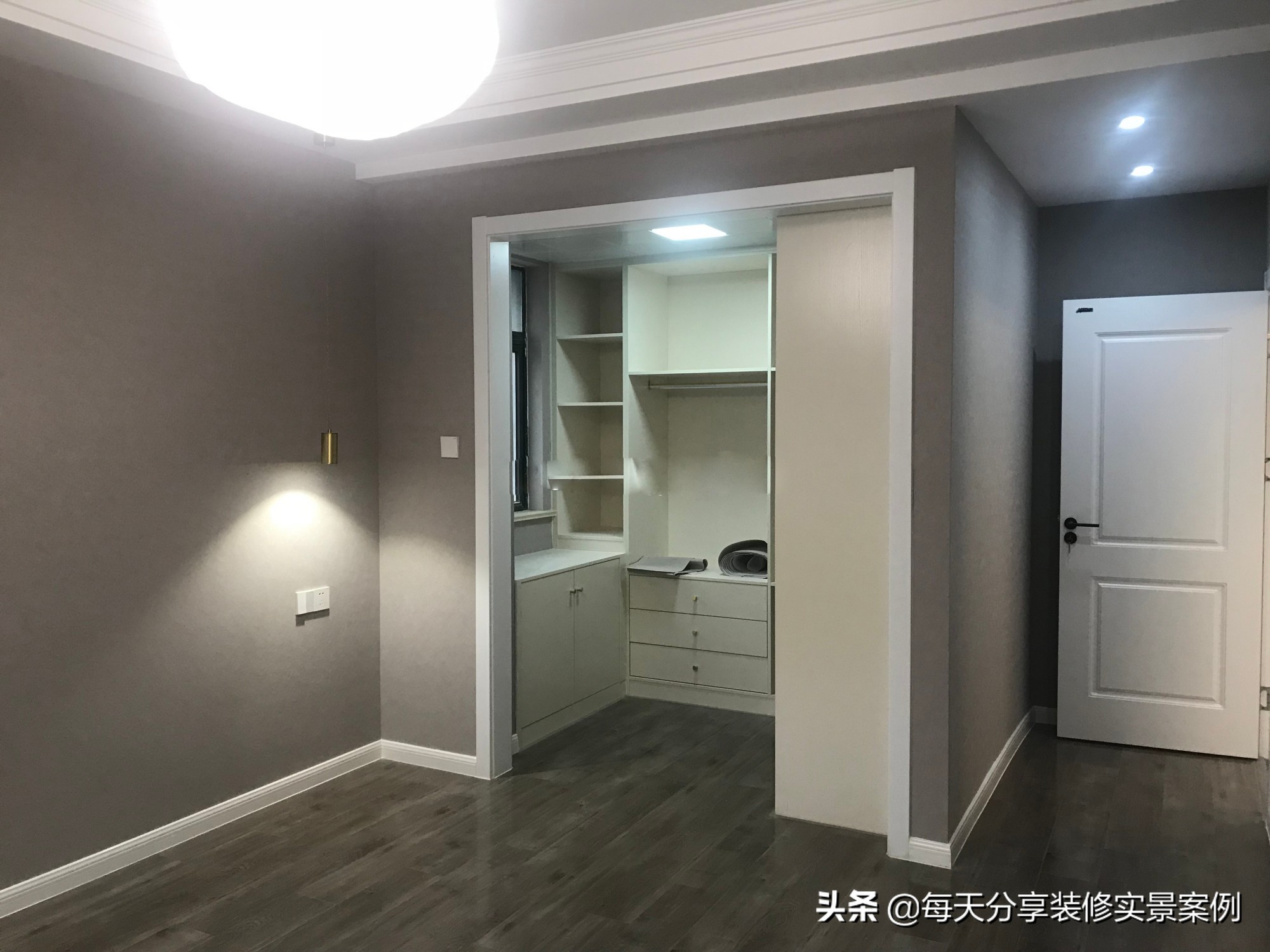 卧室卫生间改衣帽间一体化,干湿分离卫生间改衣帽间