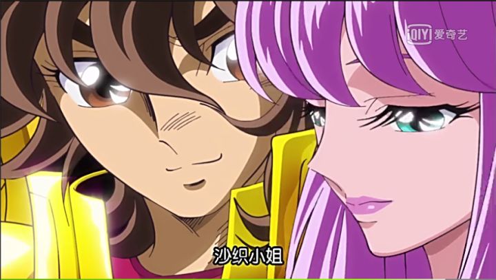 圣斗士星矢第一次见到纱织,圣斗士纱织和雅典娜