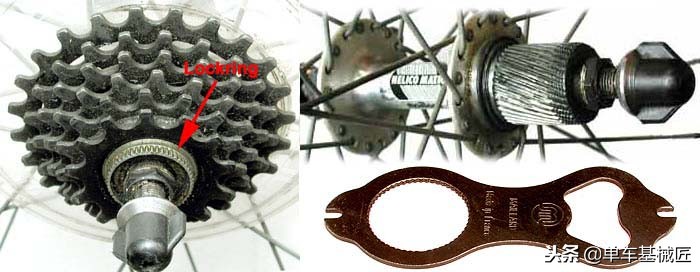 自行车花鼓上的塔基是怎样组装的,怎么判断飞轮与花鼓塔基契合