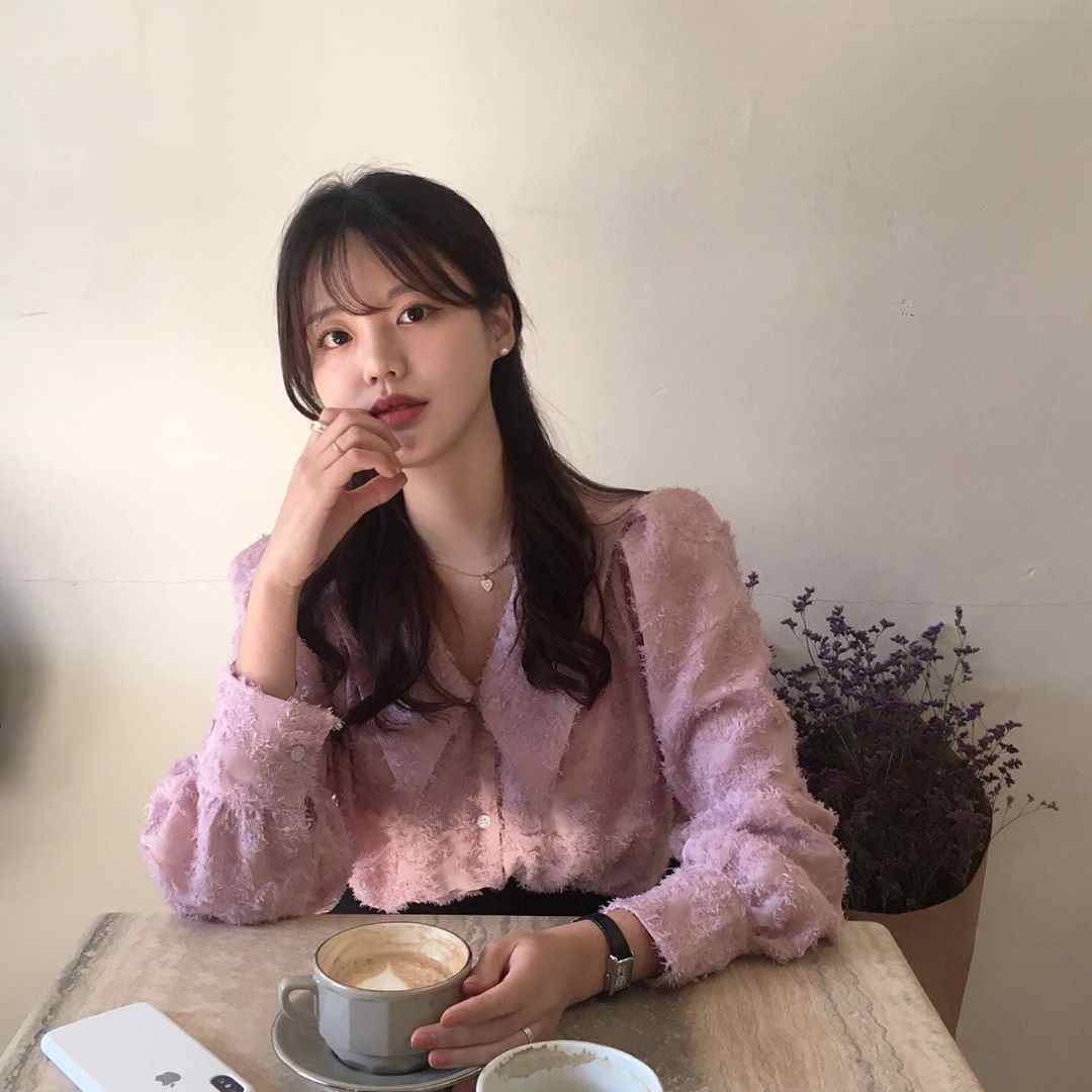 韩系复古甜美洋气衬衫,韩版法式设计感小众衬衫宽松甜美